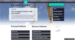 Desktop Screenshot of econfinance.com.au